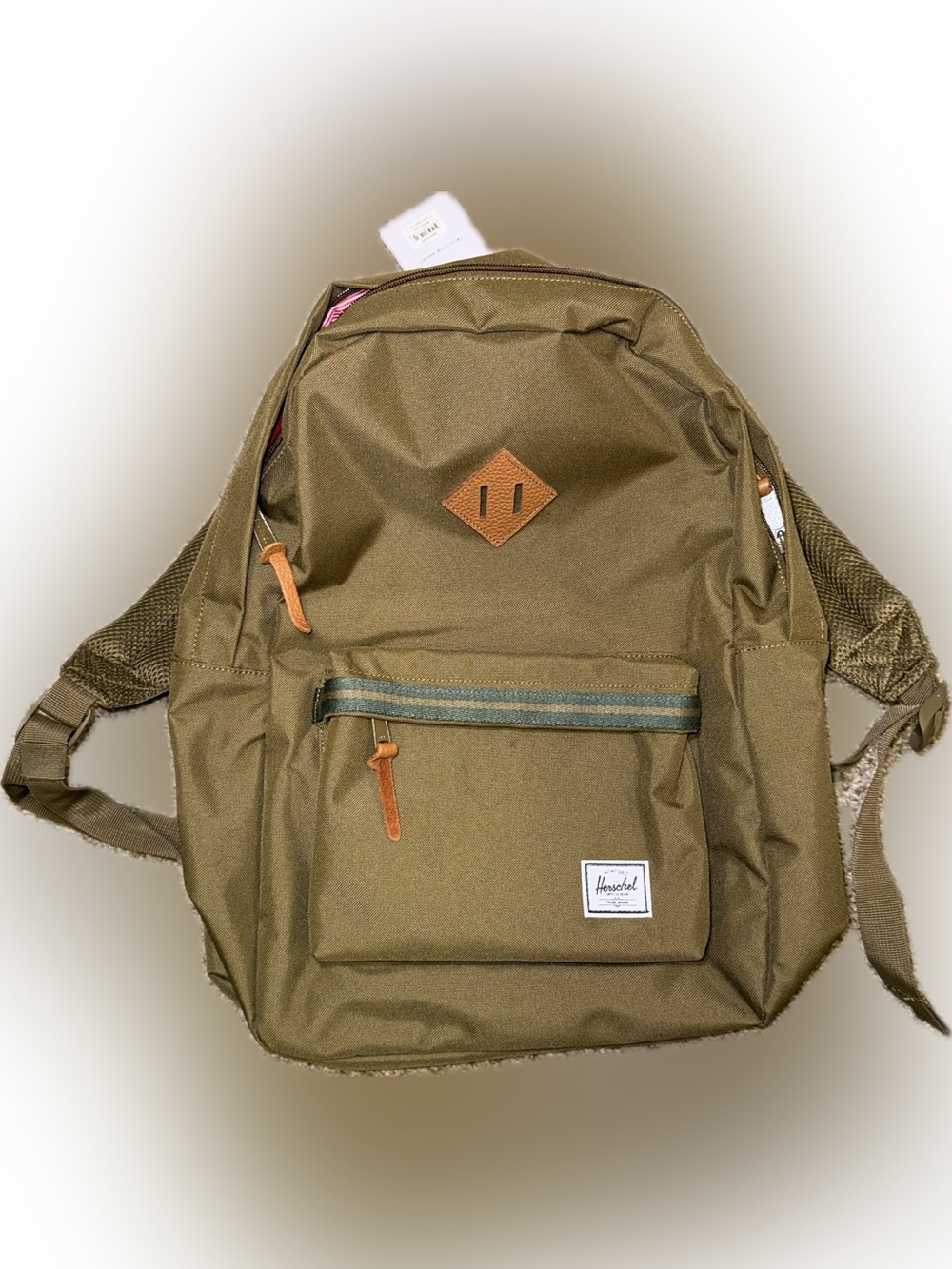 Herschel Supply Co Heritage Backpack 21.5L Olive Green New With Tags